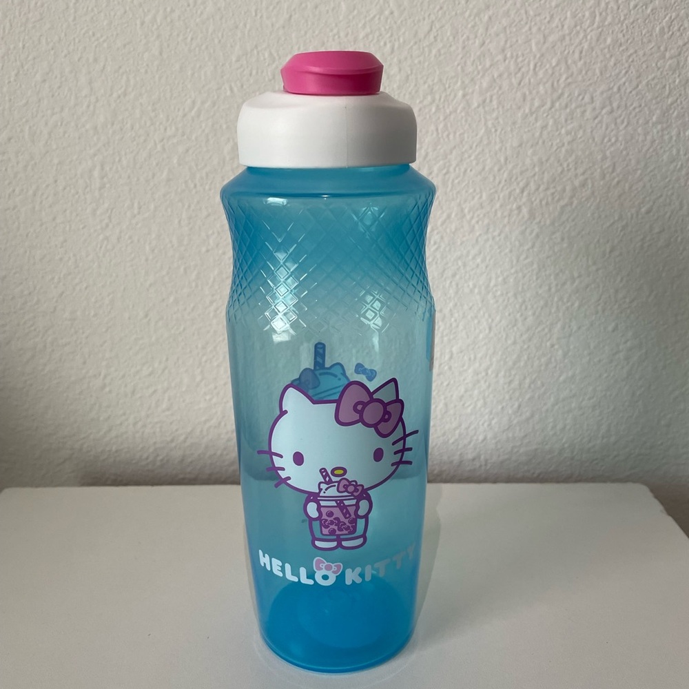 Hello Kitty Boba Blue 30oz Water Bottle